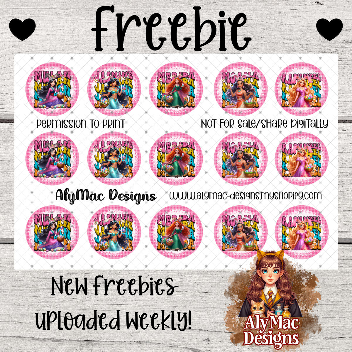 Easter Princess FREEBIE