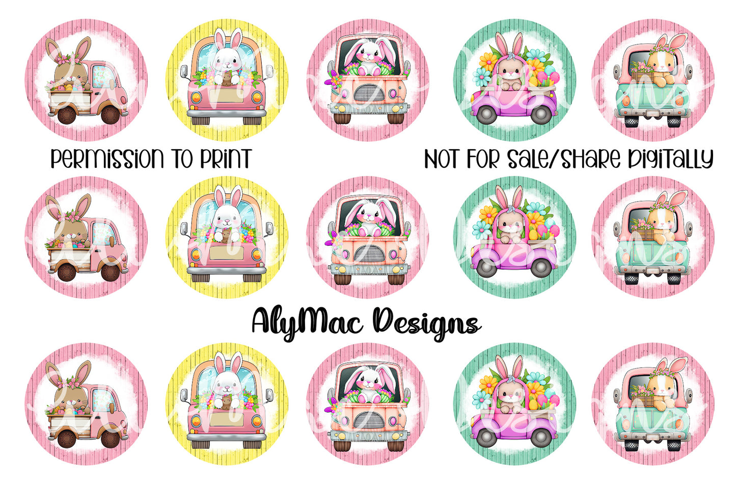 Easter Bottle Cap Images