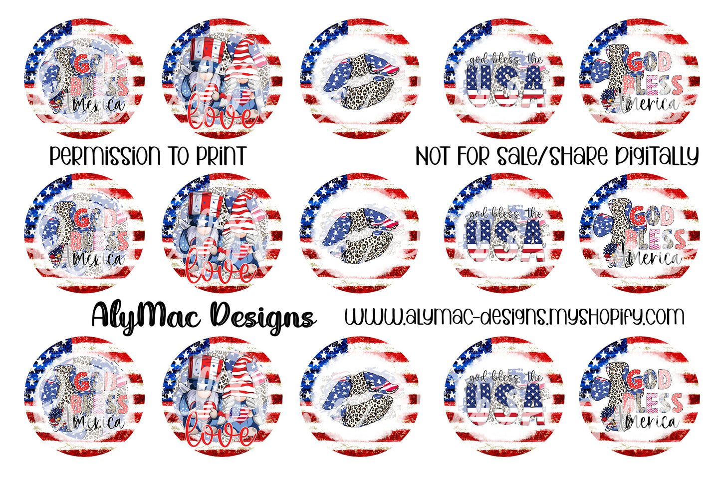 America Digital Bottle Cap Images
