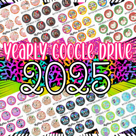 2025 Yearly Google Drive Folder