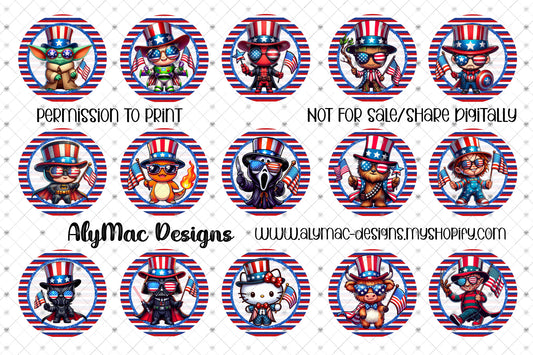 Patriotic Characters