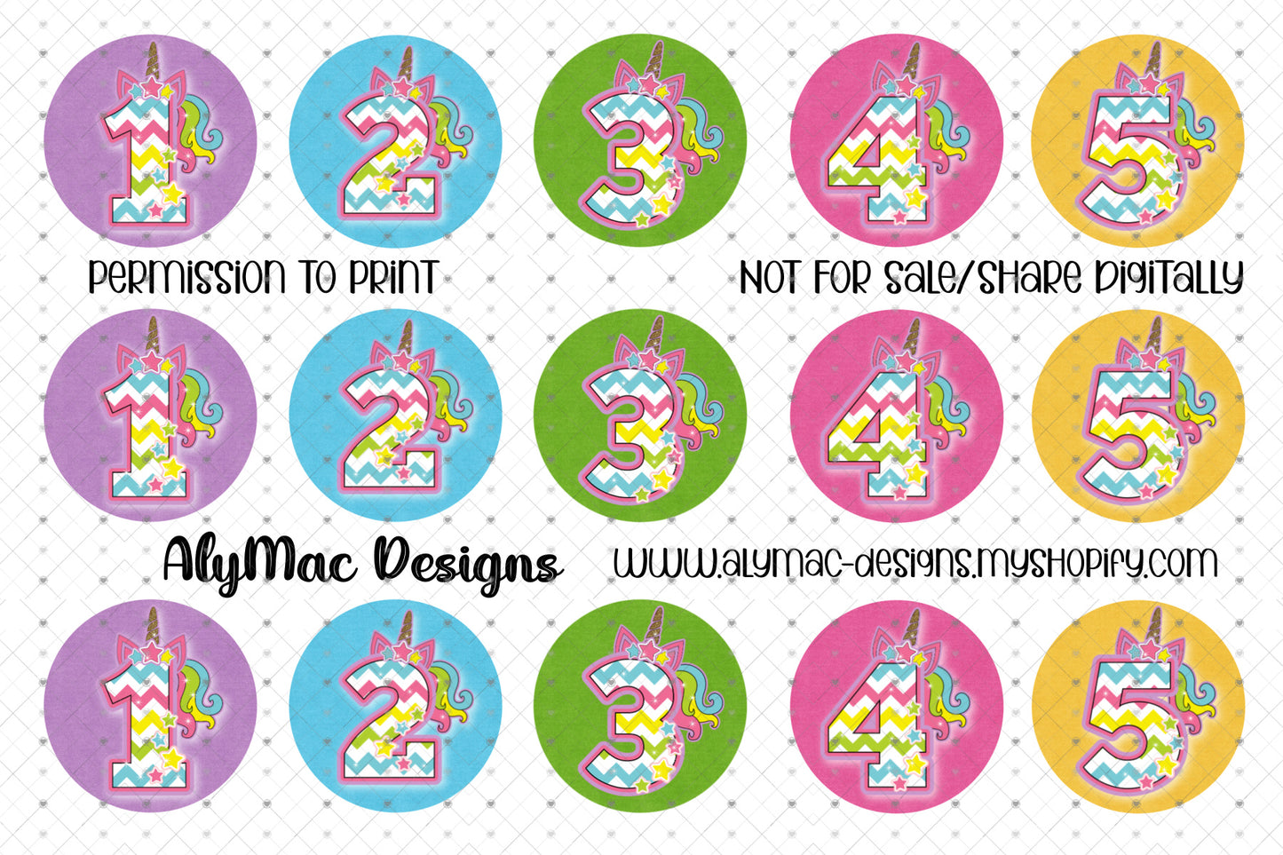 Unicorn Birthday FREEBIE