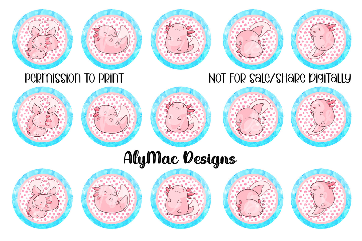 Axolotl Bottle Cap Images