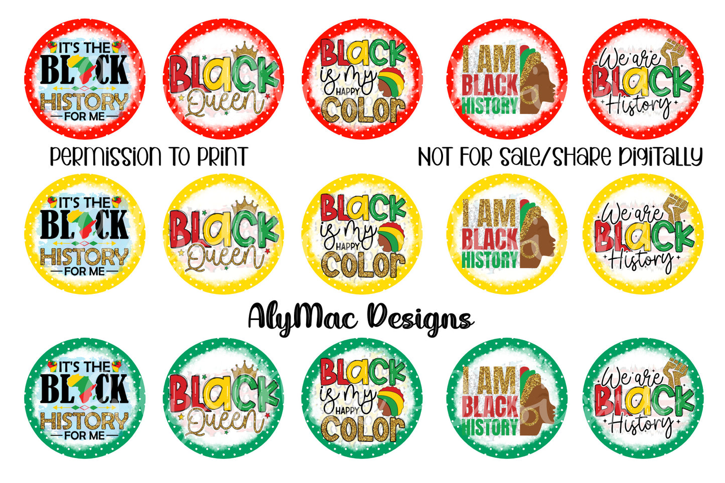 Black History Month Bottle Cap Images