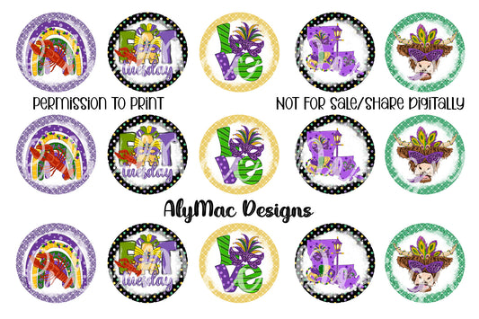 Fat Tuesday Bottle Cap Images