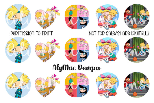 Hey Arnold Bottle Cap Images