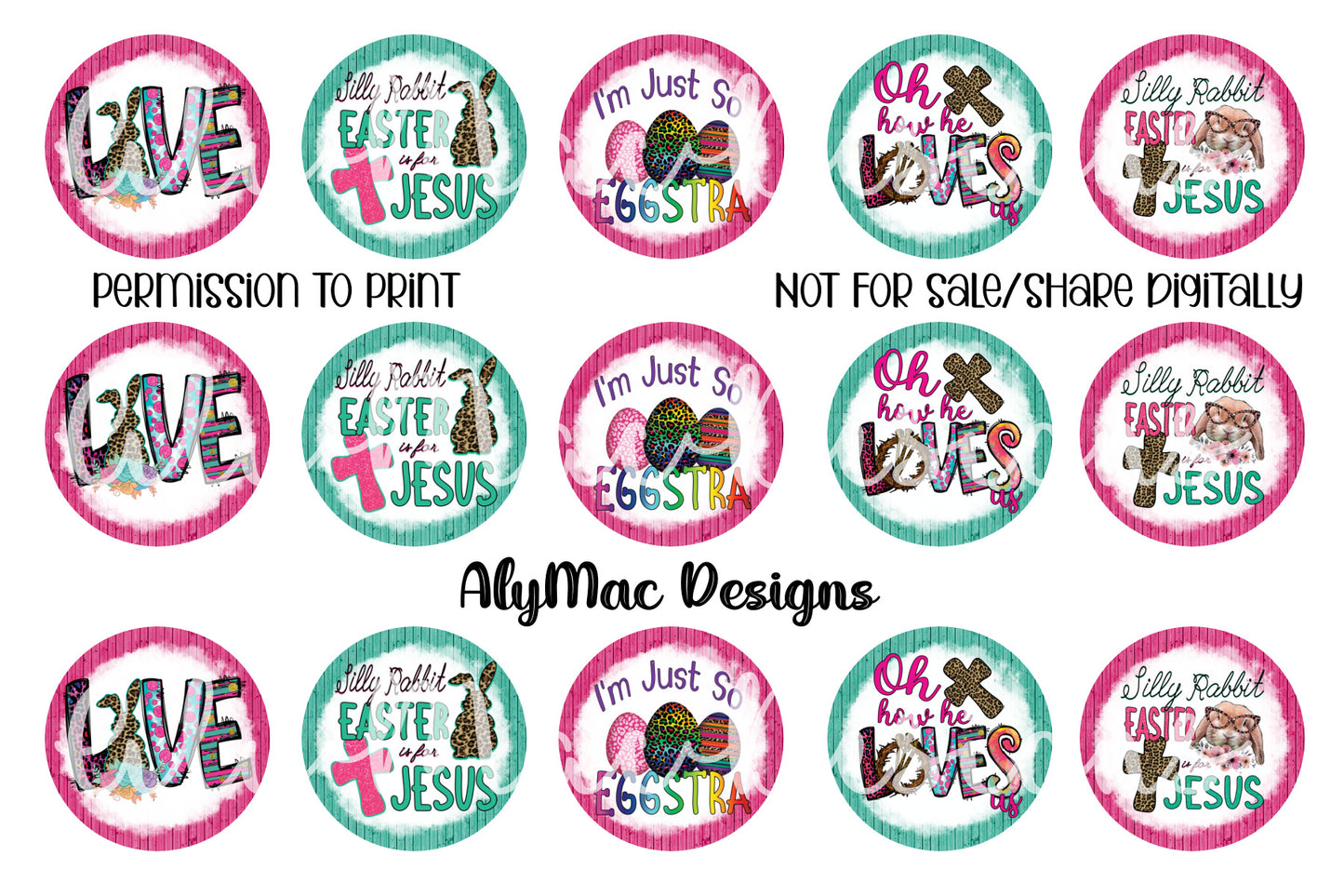 Easter Bottle Cap Images