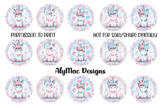 Unicorn Bottle Cap Images