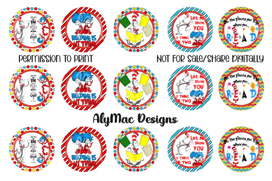 Seuss Bottle Cap Images