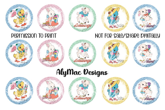 Easter Bottle Cap Images