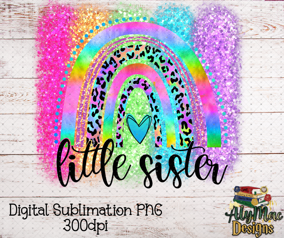 Little Sister Digital Sublimation PNG File