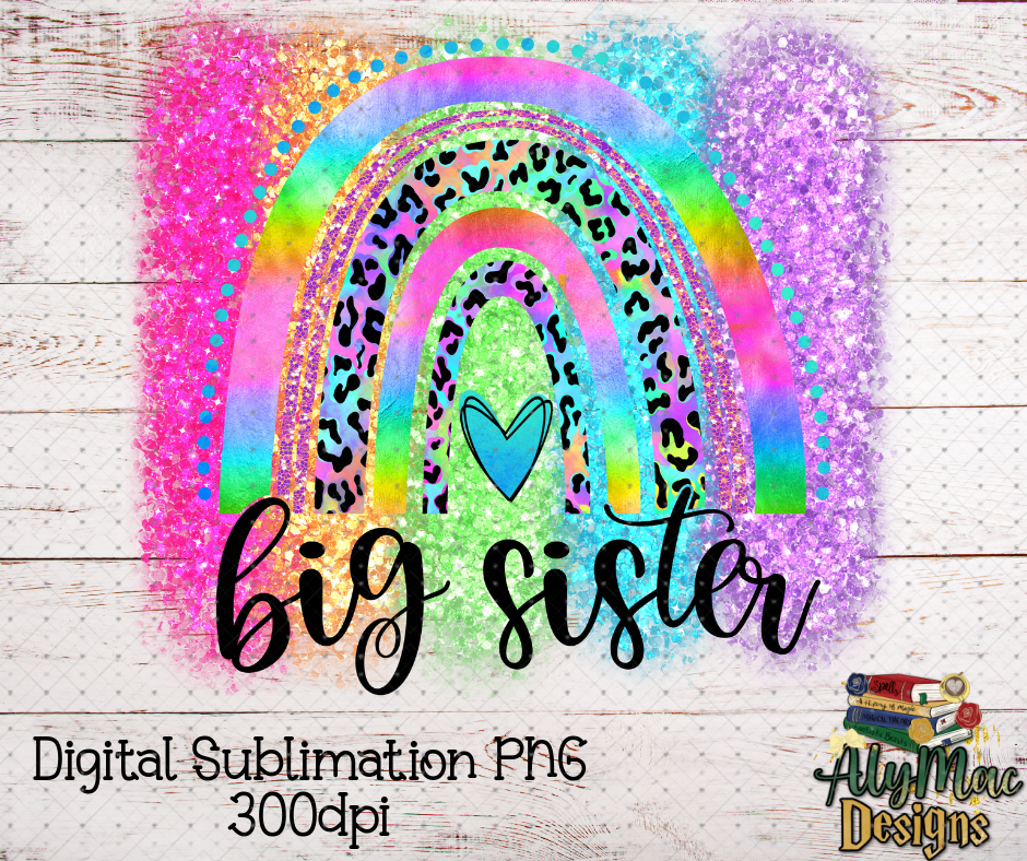 Big Sister Digital Sublimation PNG File